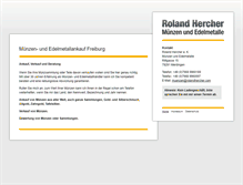 Tablet Screenshot of muenzen-freiburg.de